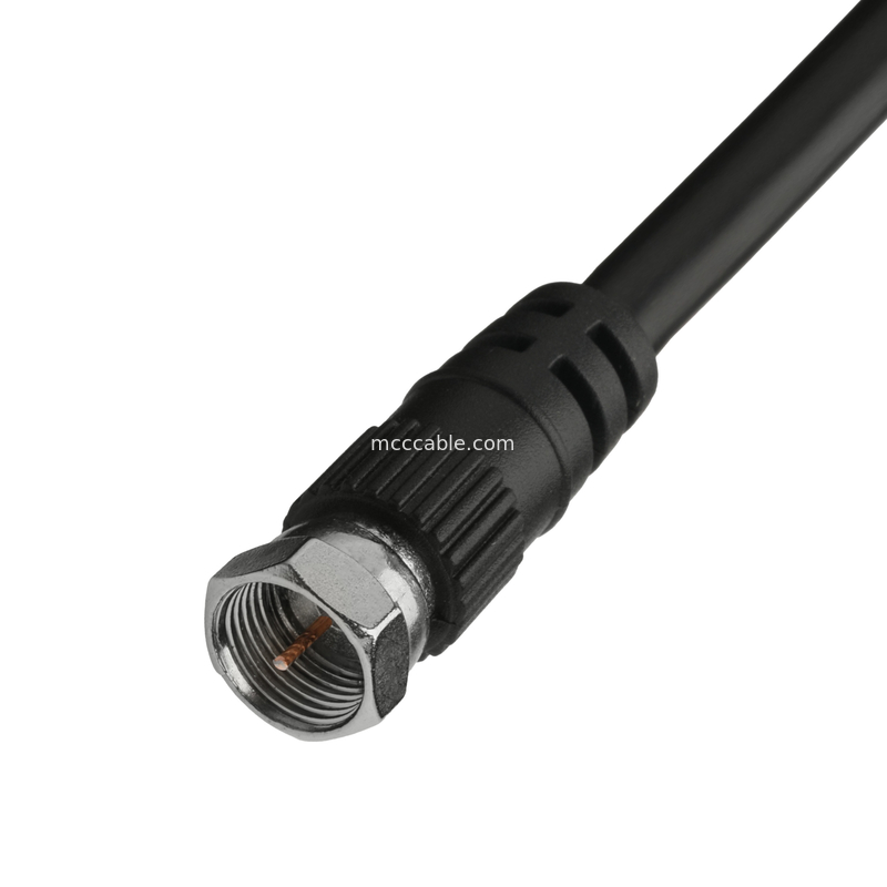 Połączacze kabli koaksjalnych RF RG-59 Połączacz podwójnej głowicy Antenna odbioru/sygnału wifi