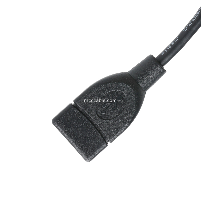 Zestaw kabli USB do IC7 USB-A 2.0 do Molex 51021-0400 RM 1.25mm 4Pin Adapter rozszerzający zewnętrzny