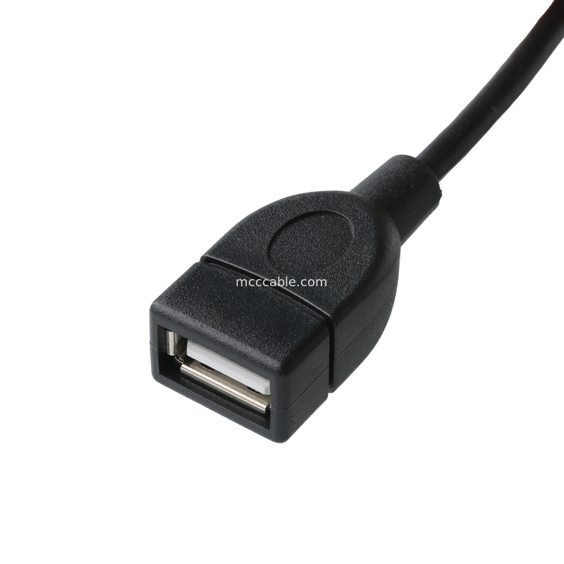 Zestaw kabli USB do IC7 USB-A 2.0 do Molex 51021-0400 RM 1.25mm 4Pin Adapter rozszerzający zewnętrzny