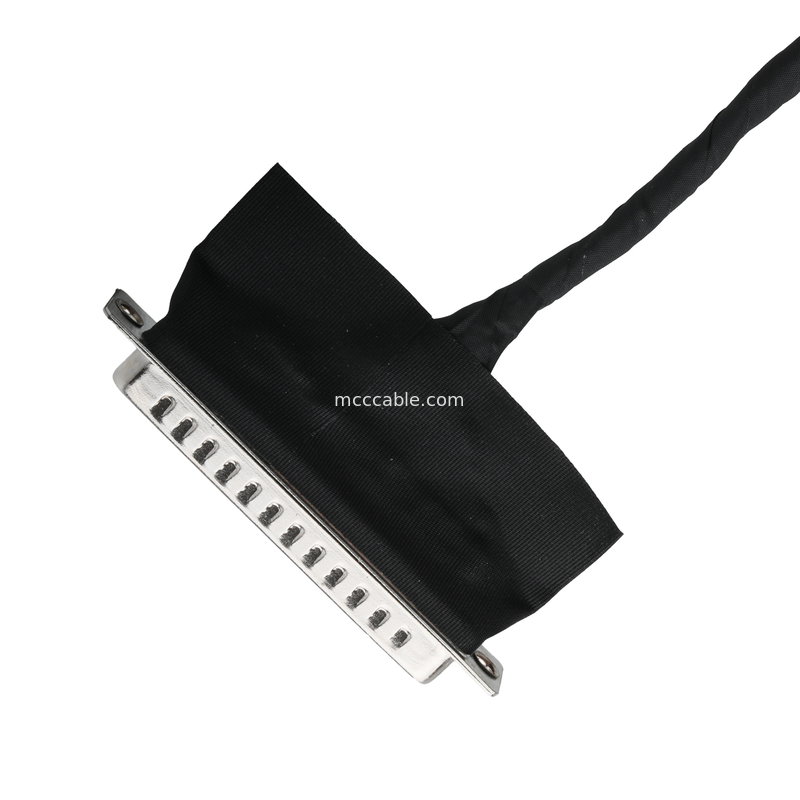Zgromadzenie kabli LVDS D-SUB Mężczyzna do Molex 51021-0400 I 20453-240T-01 Połącznik drutu OEM/ODM