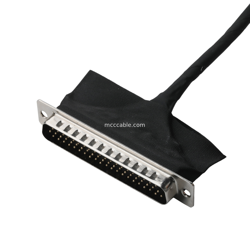 Zgromadzenie kabli LVDS D-SUB Mężczyzna do Molex 51021-0400 I 20453-240T-01 Połącznik drutu OEM/ODM