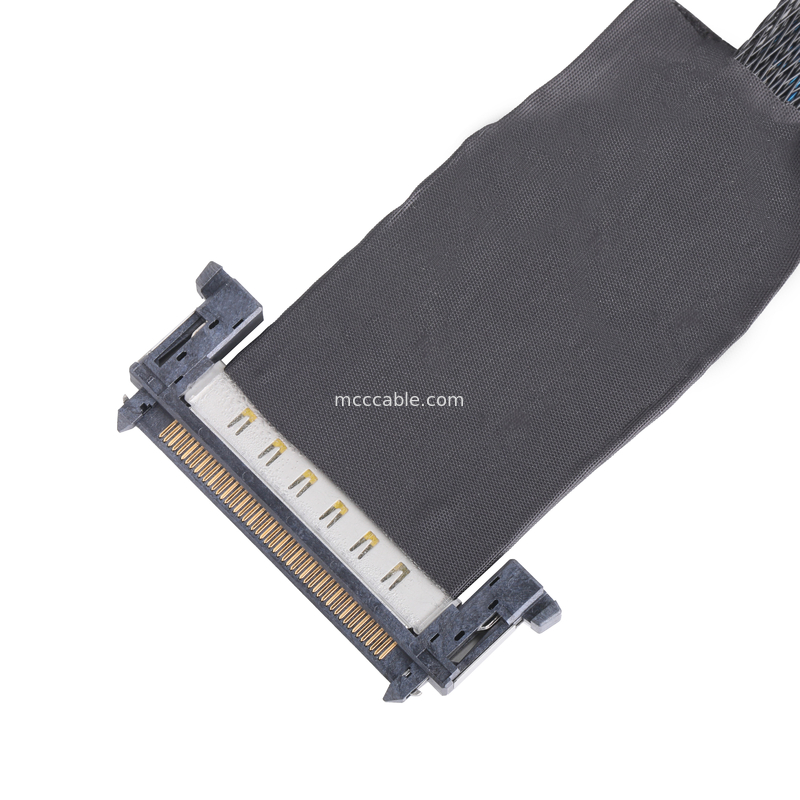 Kabel koncentryczny LVDS EDP serii JAE Złącze AWG40 OD 0,35 mm Z ROHS