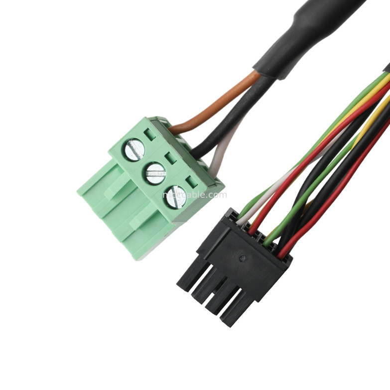 LVDS CABLE adapter DB-15P FEMALE do HSG 43025-0800 8P i 691352710003 3P Zielony terminal męski Kabel łącznikowy OEM/ODM