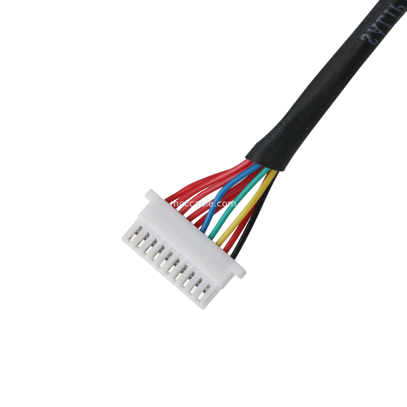 Kabel lvds 10P JST SHLP-10V-S-B do półobciętych pasów