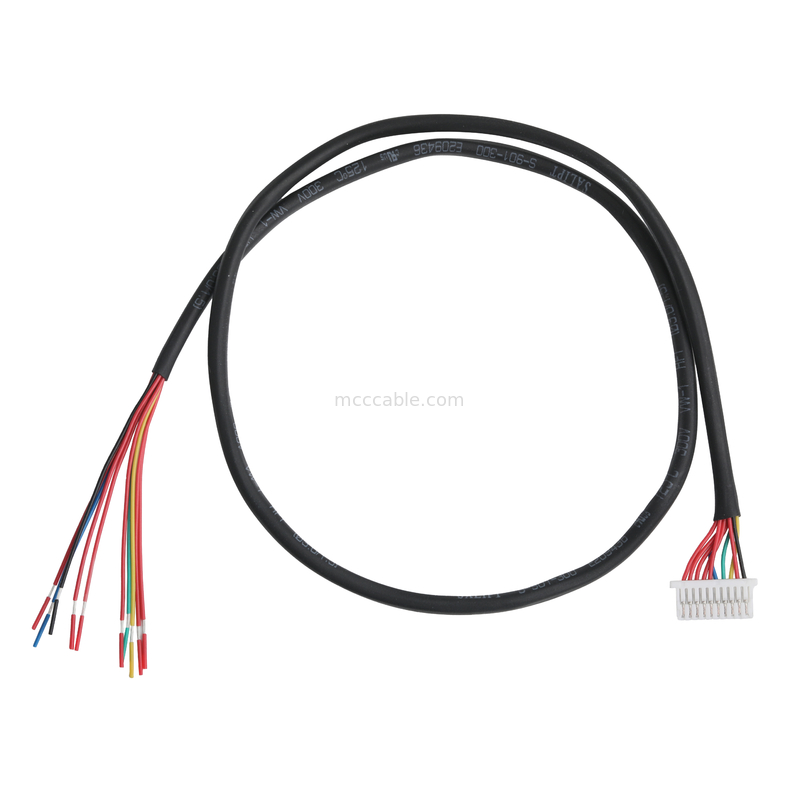 Kabel lvds 10P JST SHLP-10V-S-B do półobciętych pasów
