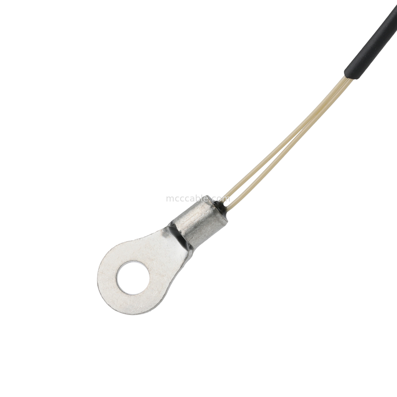 M8 Termistory NTC 10K ohm 1% SENSOR do kontaktu 2P Face UP UL10064 32#AWG Kabel OEM/ODM