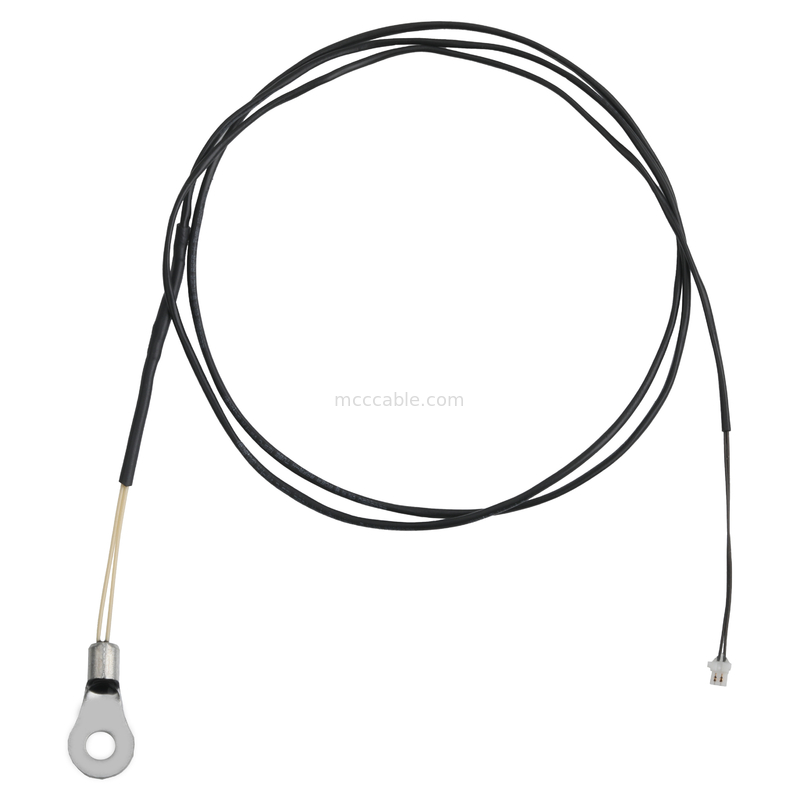 M8 Termistory NTC 10K ohm 1% SENSOR do kontaktu 2P Face UP UL10064 32#AWG Kabel OEM/ODM