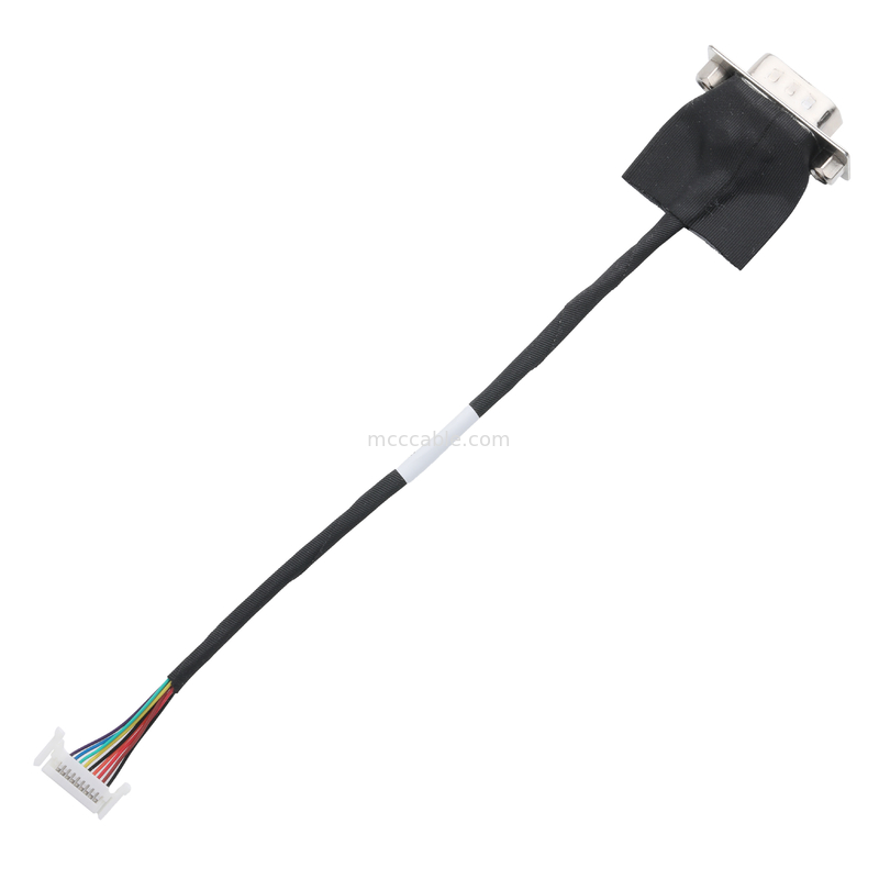 Zestaw kabli DB-9Pin LVDS D-SUB-9P Lutowanie męskie do TU1.0 20Pin TU1002HN0-20 Połącznik drutu OEM/ODM