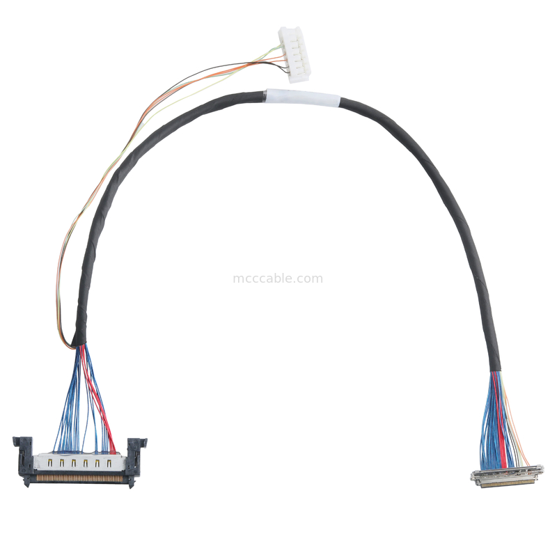 JAE FI-RE51-HL i JST EHR-7 do 20679-040T-01 Kabel LVDS EDP Kabel mikro-koaksjalny