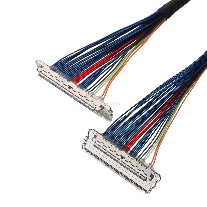 JAE FI-RE51-HL i JST EHR-7 do 20679-040T-01 Kabel LVDS EDP Kabel mikro-koaksjalny