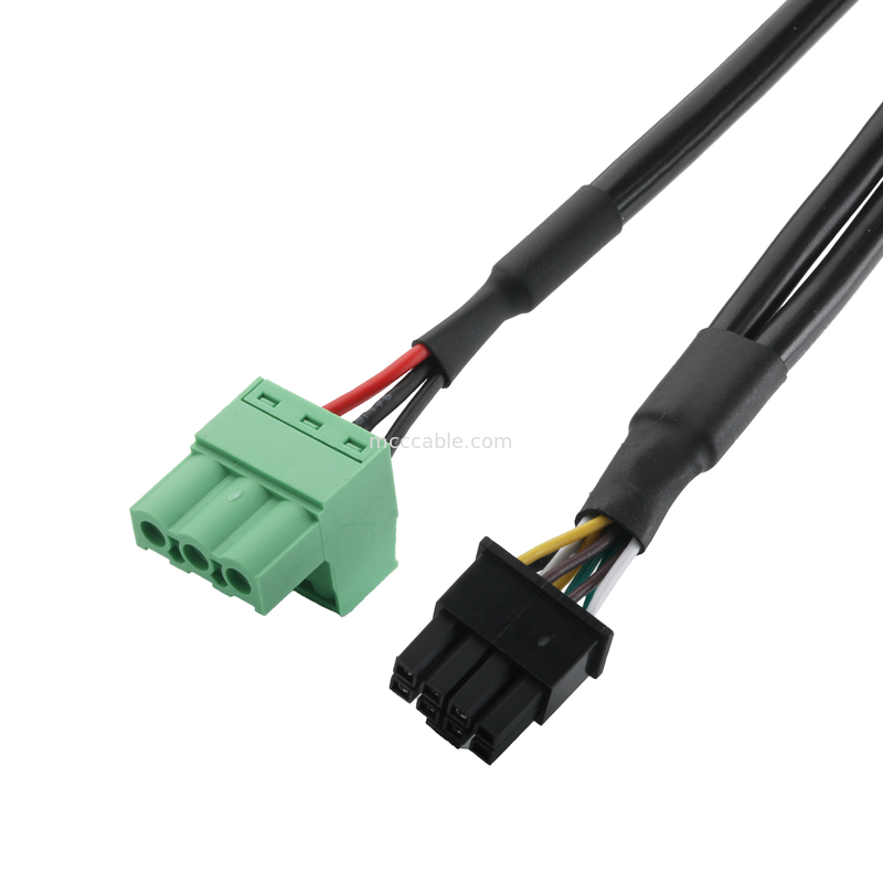 Dostosowane podłącza kablowe DB-15P Kobieta do HSG 43025-0800 rozstaw 3,0 mm i 691352710003 rozstaw 5,8 mm