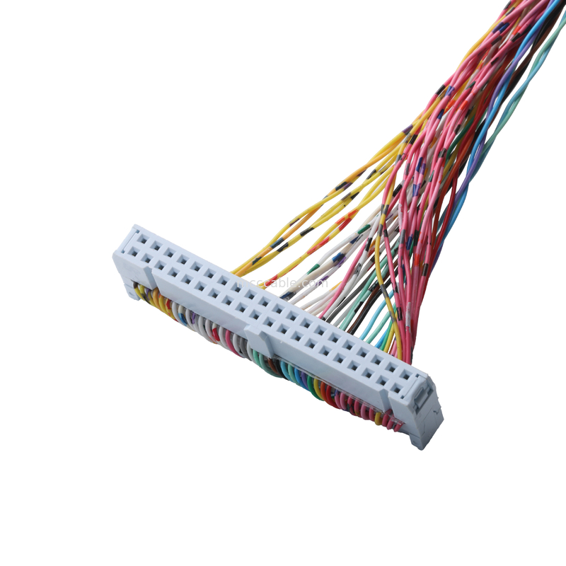 Złącze 89140-0101 RCPT 40P IDC 26-28AWG GOLD Bezpośrednie, węzły NPT z zintegrowanym pierścieniem uszczelniającym