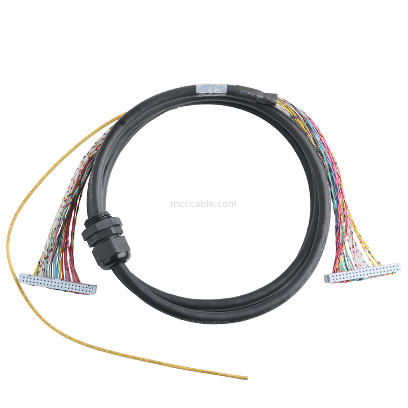 Złącze 89140-0101 RCPT 40P IDC 26-28AWG GOLD Bezpośrednie, węzły NPT z zintegrowanym pierścieniem uszczelniającym