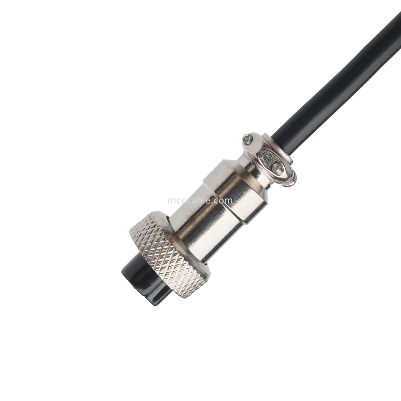 CLEAR PVC 30P D-SUB FEMALE do GX12 M12-2P złącza