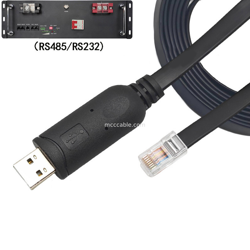 USB-A do RS485 RJ45 Kabel seryjny 8P8C Kompatybilny z linią debugowania konfiguracji komunikacji RS485