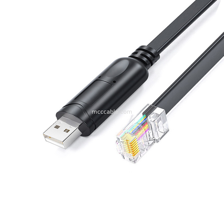 USB-A do RS485 RJ45 Kabel seryjny 8P8C Kompatybilny z linią debugowania konfiguracji komunikacji RS485