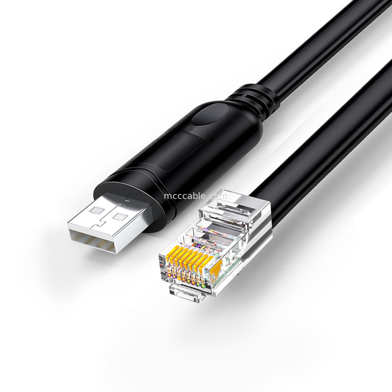 USB-A do RS485 RJ45 Kabel seryjny 8P8C Kompatybilny z linią debugowania konfiguracji komunikacji RS485