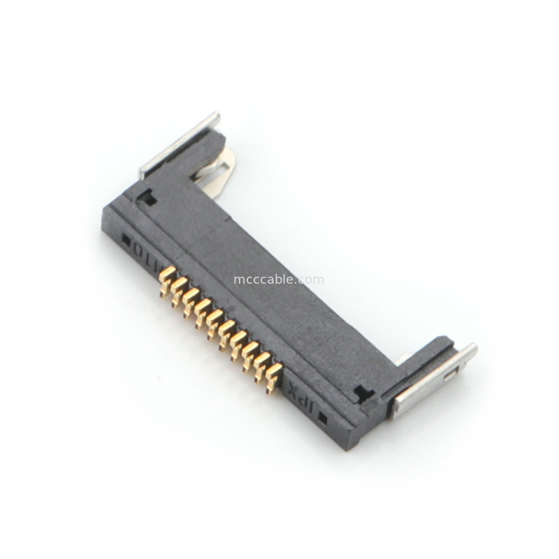 20345-010T-32R 20347-310T-12R 0,5 mm pasmo, łącznik mikro-koaksjalny typu parzenia poziomego