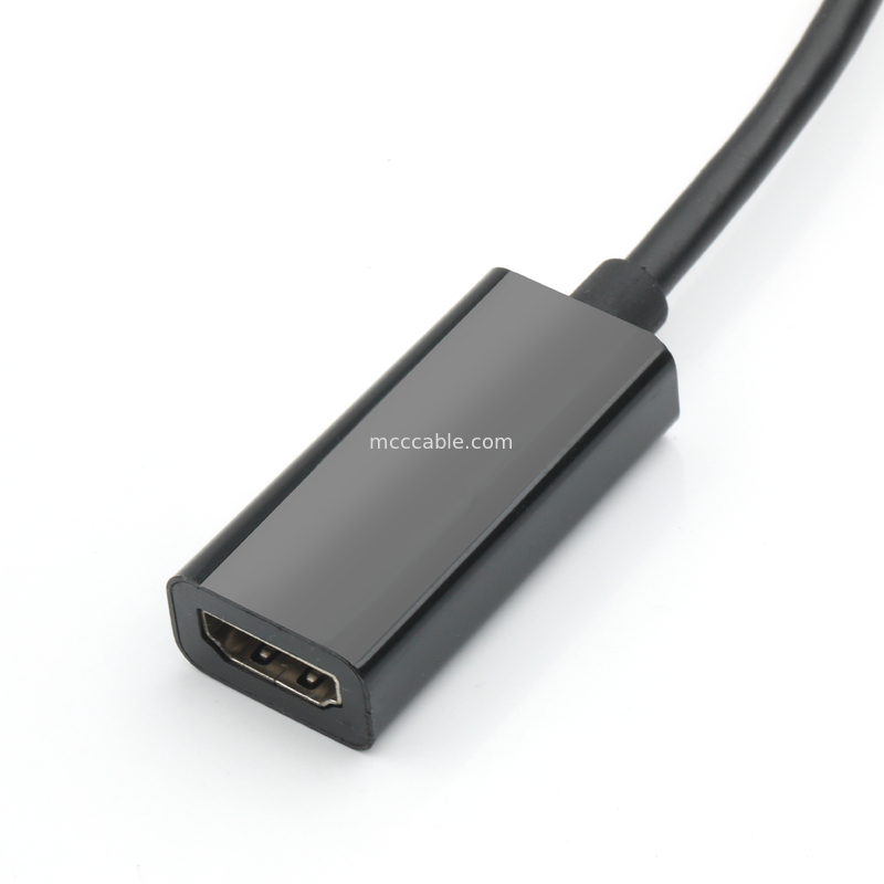 DP męski do HDMI kobiecy adapter HD przemysłowa transmisja sygnału, obsługa 4K 8K
