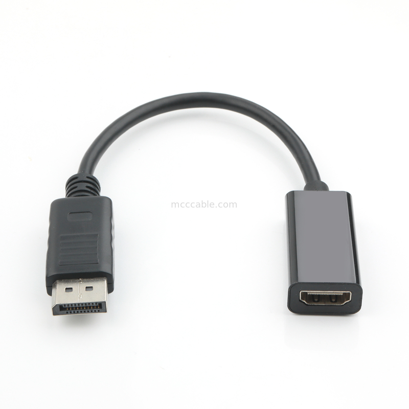 DP męski do HDMI kobiecy adapter HD przemysłowa transmisja sygnału, obsługa 4K 8K