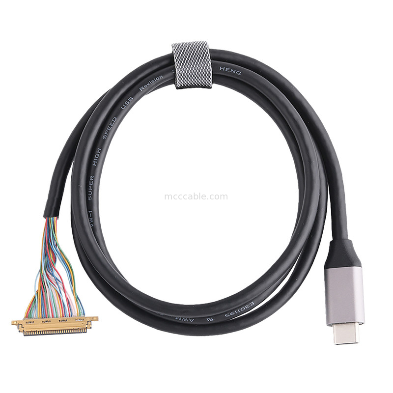 Typ C USB 3.0 do 20453-230T-03 Kable wykonane na miarę z łącznikiem koaksjalnym do Micro Usb