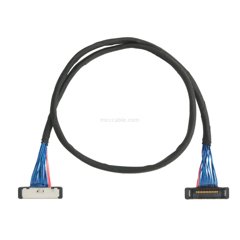 Mikropromieniowy kabel koaksjalny 20380 łącznik 20380-R14T-06 łącznik pitch 14P
