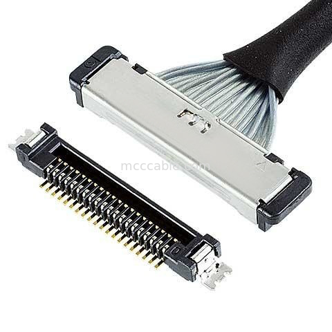 Mikropromieniowy kabel 20380 50P łącznik 20380-050T-06 Lvds 0,4 mm
