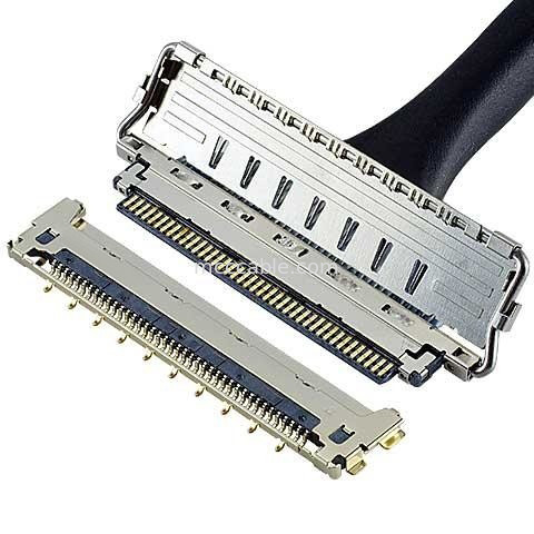 20679-030T-01 Kabel mikro-koaksjalny 0,4 mm rozstaw łącznik mikro-koaksjalny typu parzenia poziomego