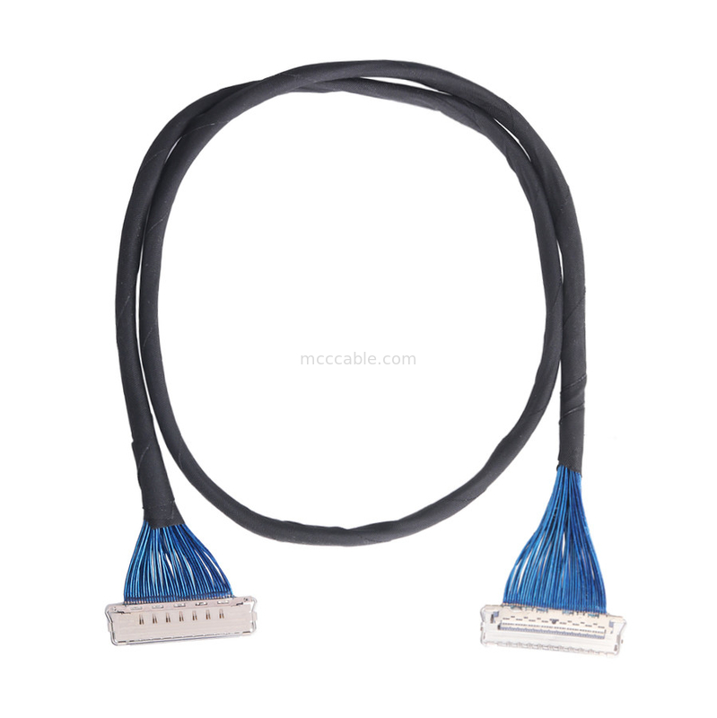 IDC CABLE 20679 20729 Seria 20679-050T-01 50P 0,4 mm Pitch Horizontal Mating Miniature Coaxial Cable dostosować