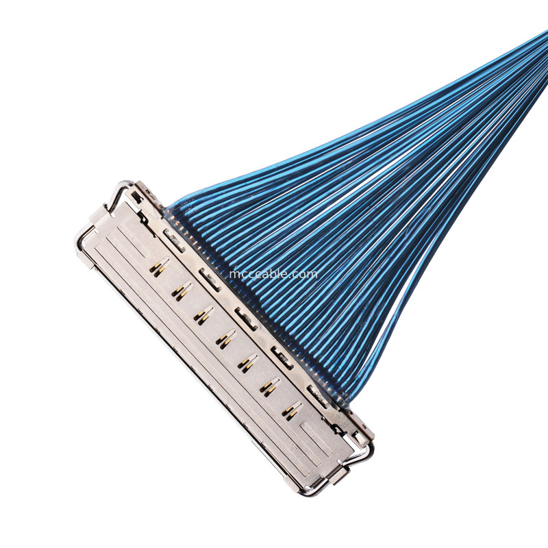IDC CABLE 20679 20729 Seria 20679-050T-01 50P 0,4 mm Pitch Horizontal Mating Miniature Coaxial Cable dostosować