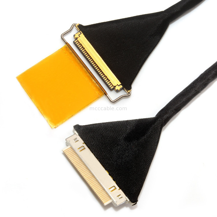 Lvds edp kabel lcd kabel Aces 50204 030 do 20453-230t 30 pin 0,4 mm LVDS Kabel zestaw