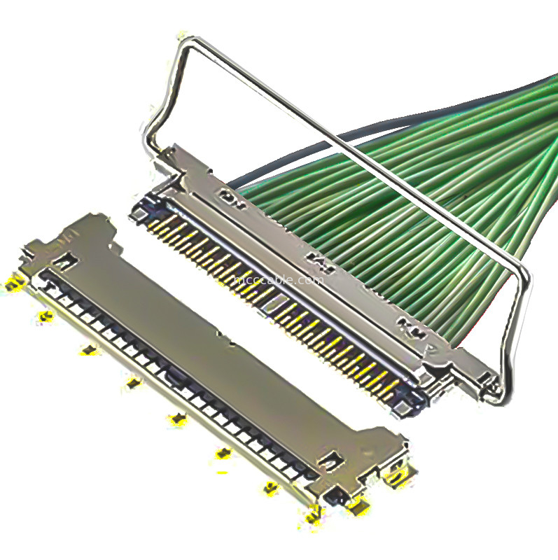 Kabel 40P bez osłony 20978-040T-01 40pin lvds konektor 0,25 mm pasmo, Typ parzenia poziomego