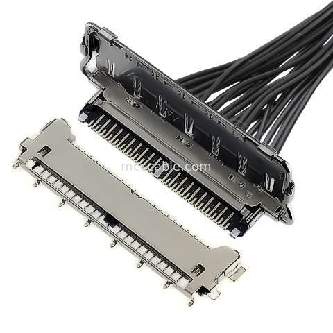 Typy złączy lvds 40-pinowe złącze lvds 20977-040T 040E 01 Poziome złącze mikrokoncentryczne