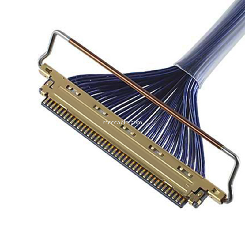 20453 20454 20455-240T A40E-76 2574 2576-0402 Kabel koaksjalny 0,4 mm rozpiętość