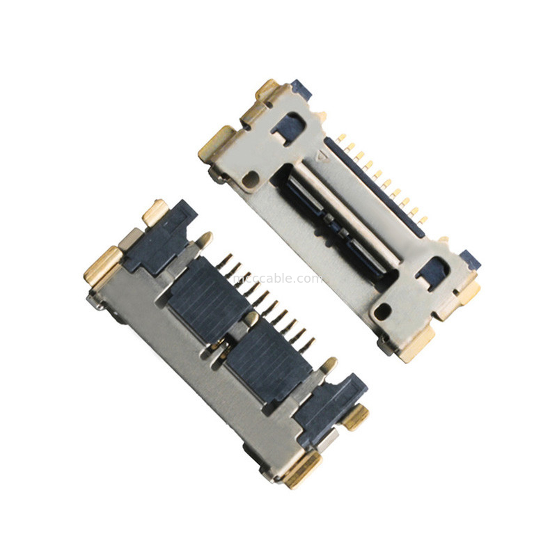 20633 Seria 20Gbps/ Lane 20525-210E-02 Micro Koaxial Connector 0,4mm Pitch Plate End Seats
