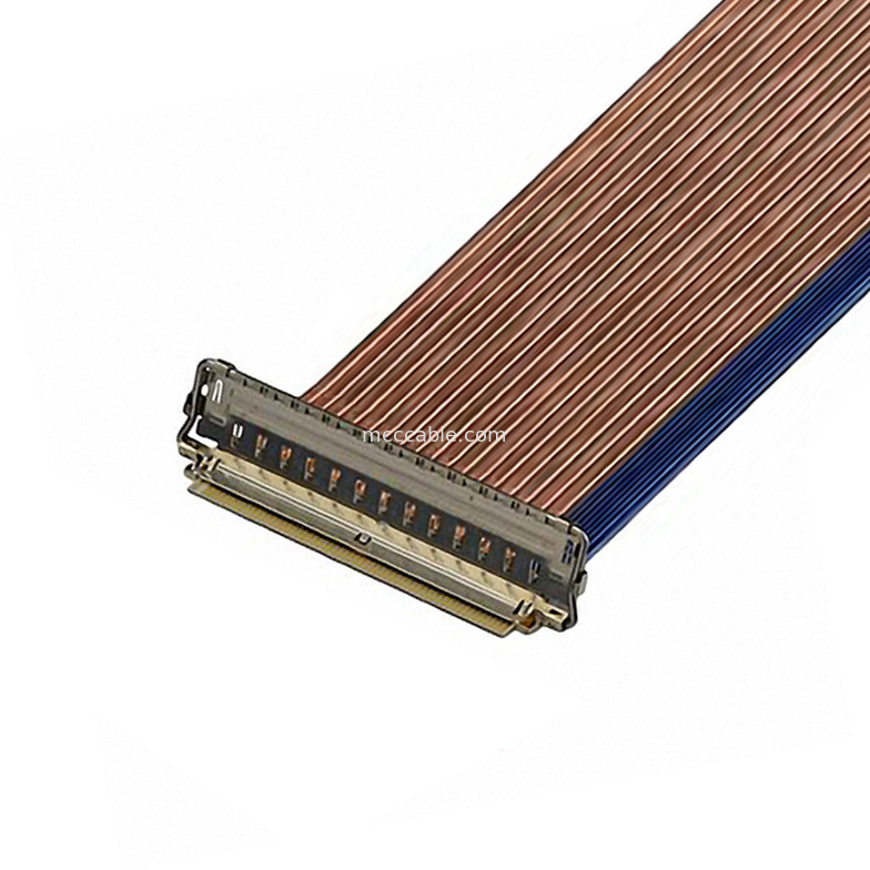 60P EDP Kabel 20790-060E-02 0,4mm Pitch Mikrokuaxialny złącze typu parzenia poziomego