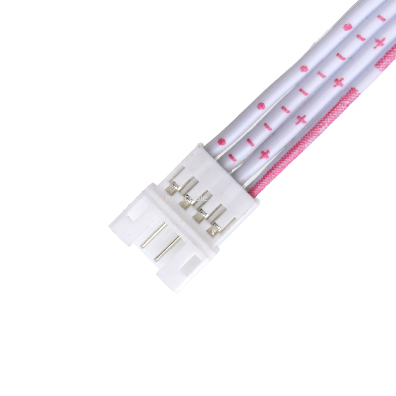 4 szpilki płaskie elastyczne przewody wstążkowe płaskie do płaskich elastycznych przewody wstążkowe LHE łącznik do projektów audio inżynierii elektronicznej