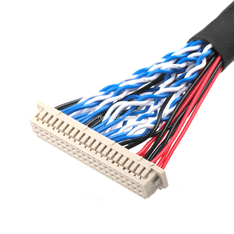 Kabel LVDS DF13-4008-1.250 10 do FI-X30HL i KW30-8P-10 800 Kabel z łącznikiem koaksjalnym