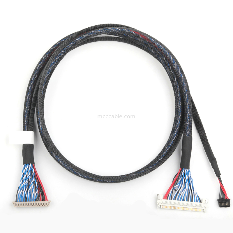 Kabel LVDS DF13-4008-1.250 10 do FI-X30HL i KW30-8P-10 800 Kabel z łącznikiem koaksjalnym