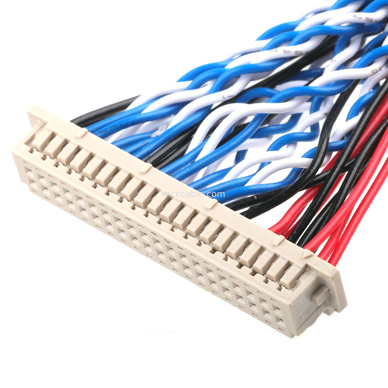 Kabel LVDS DF13-4008-1.250 10 do FI-X30HL i KW30-8P-10 800 Kabel z łącznikiem koaksjalnym