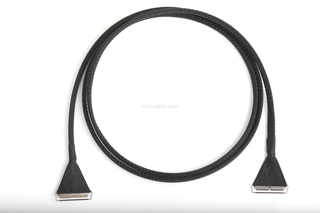 40-pinowy mikro-kabel koncentryczny, rastr 0,4 mm, podwójnie ekranowany dla EDP/LVDS