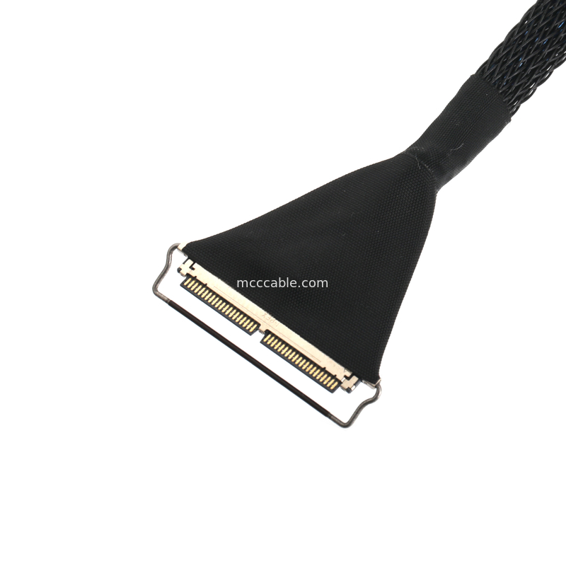 40-pinowy mikro-kabel koncentryczny, rastr 0,4 mm, podwójnie ekranowany dla EDP/LVDS
