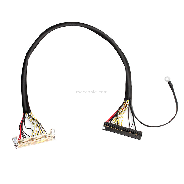 30-pinowy zespół kabla LVDS, 51-pinowy kabel FI X30HL-B Lvds do panelu LCD