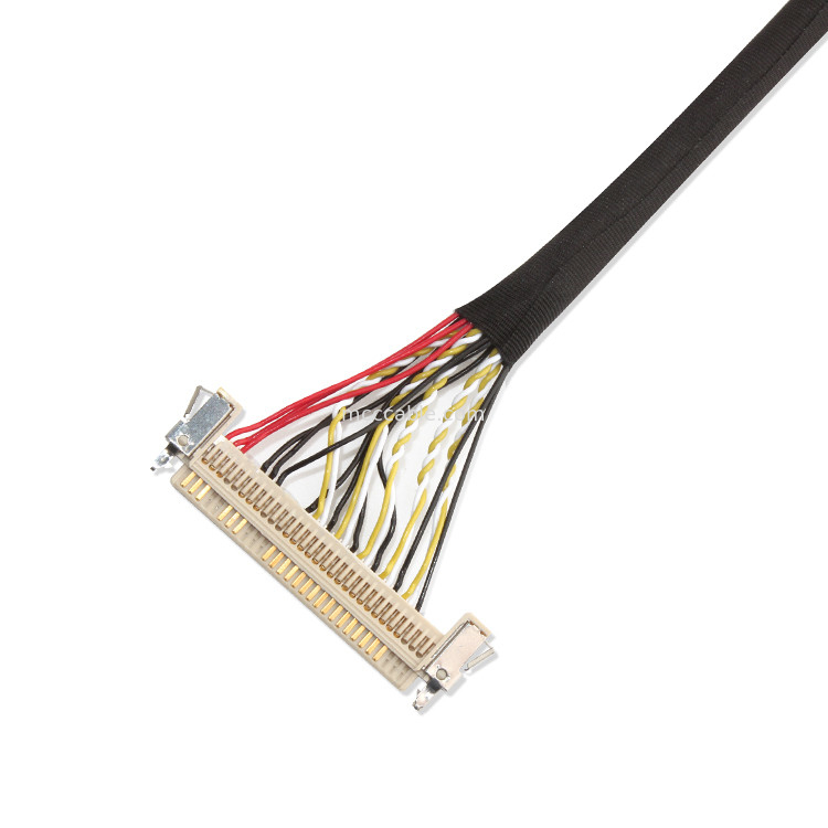 30-pinowy zespół kabla LVDS, 51-pinowy kabel FI X30HL-B Lvds do panelu LCD