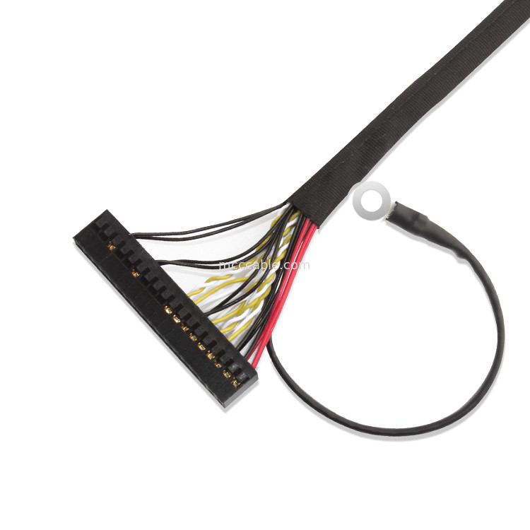 30-pinowy zespół kabla LVDS, 51-pinowy kabel FI X30HL-B Lvds do panelu LCD