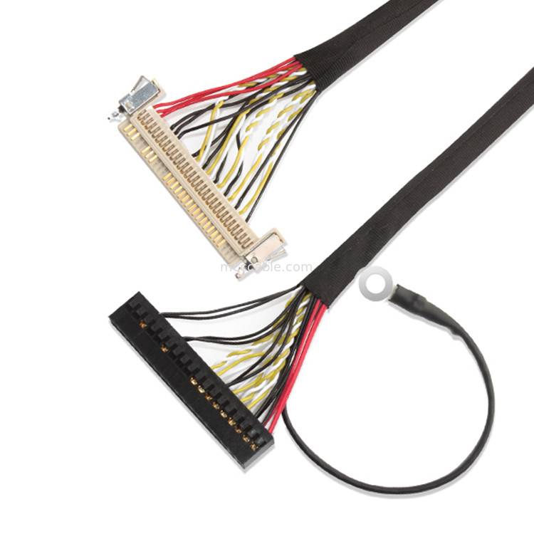 30-pinowy zespół kabla LVDS, 51-pinowy kabel FI X30HL-B Lvds do panelu LCD