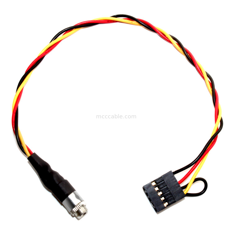 10POS 2,54MM PITCH Molex 22-55-2101 NAGŁÓWEK 3,5MM PANELOWY JACK AUDIO