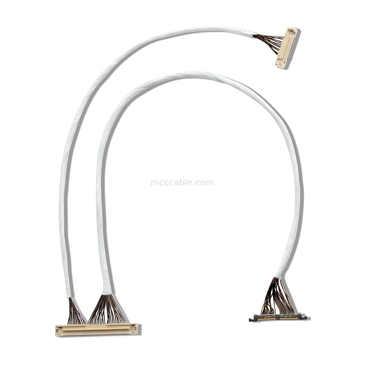 46 AWG 42 AWG mikro kabel koncentryczny DF36 40P 0.4SD 150MM długość złącze wyświetlacza lvds