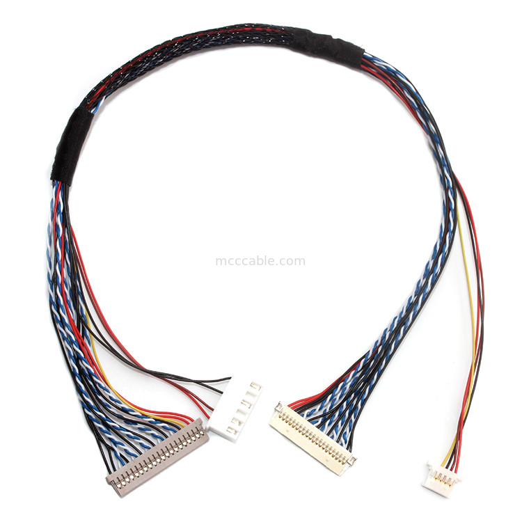 30-pinowy kabel LVDS 1,0 mm 1,25 mm Skok styku Df19 do Df14