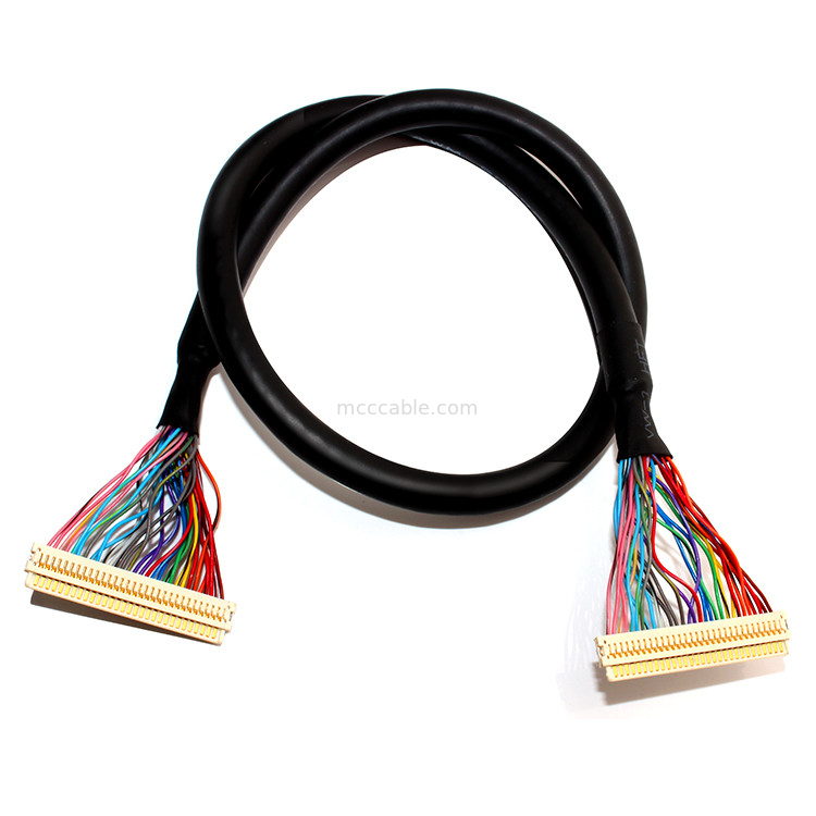 Przedłużacz  30PIN LVDS Cable Assembly, Df19-30s do Df19-30s Dyskretny kabel Lvds